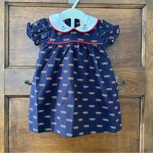 Peter Pan Collar Dress TBBC Violets Vintage / A Kind Heart NWT 12-18 months
